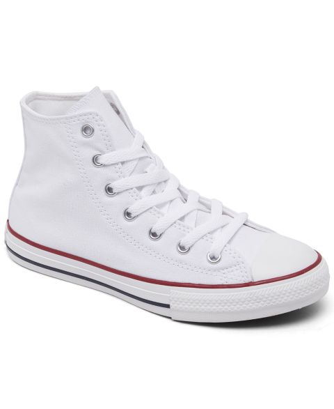 Детские кроссовки Converse Little Kids Chuck Taylor Hi Casual, цвет: Белый