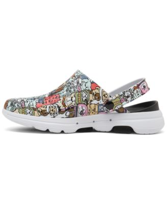 Skechers Women's Go Walk Dog Lover Clogs from Finish Line Macy's