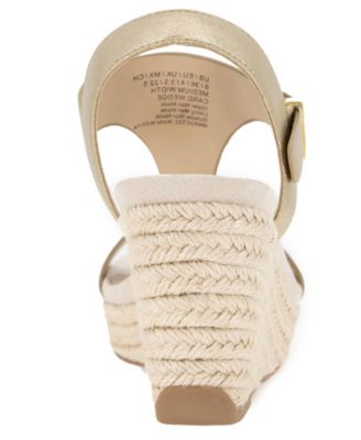 Women's Card Wedge Espadrille Sandals
