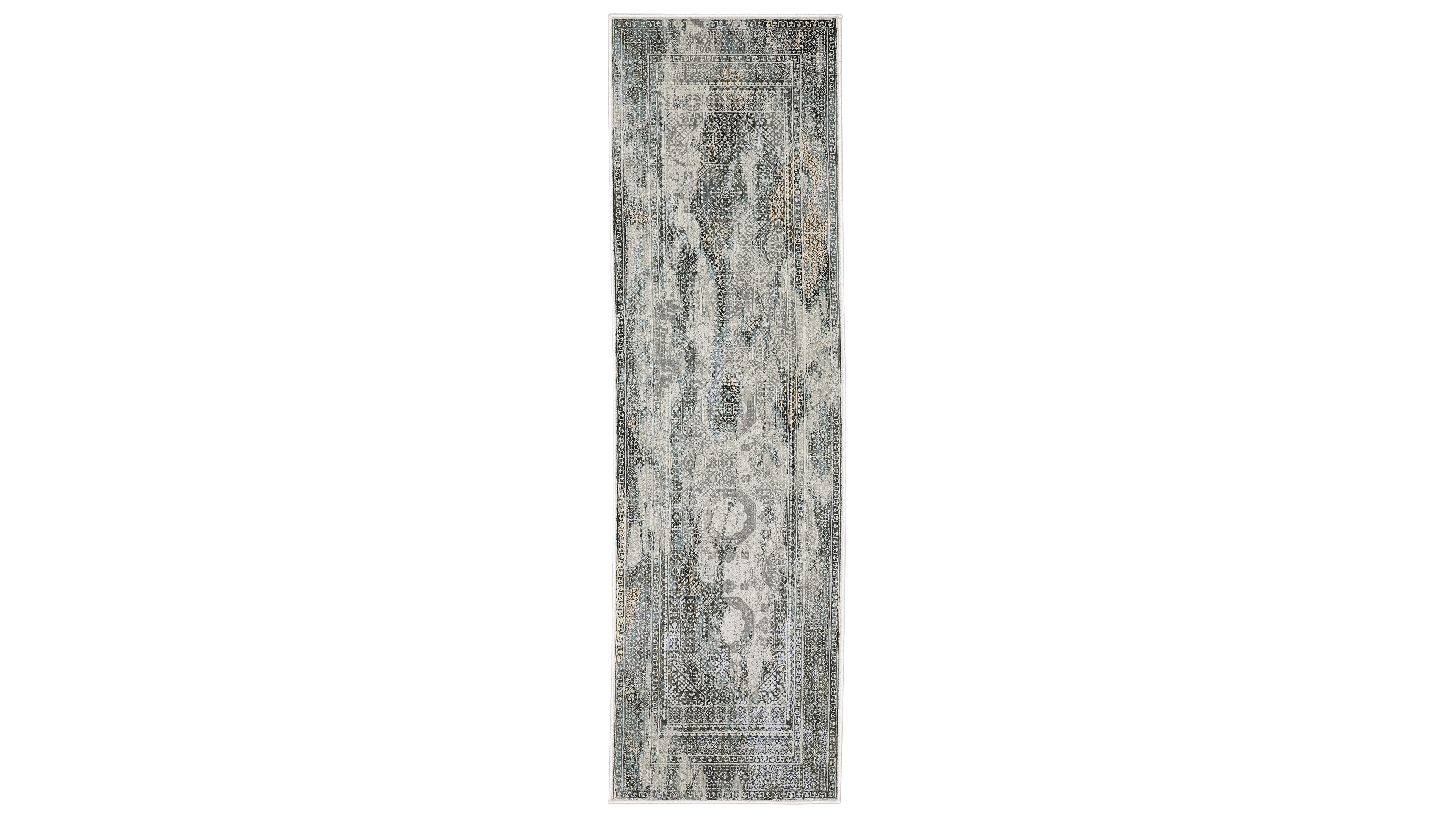 Oriental Weavers Gemini 4153F 2'3" x 7'6" Runner Area Rug