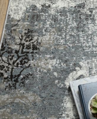 Gemini 1X 2'3" x 7'6" Runner Area Rug