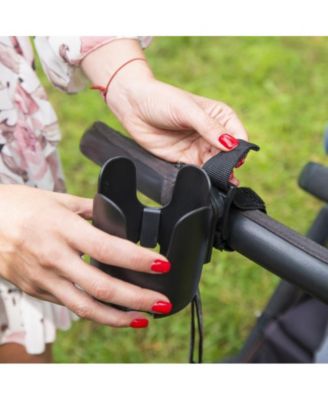 Toddler Durable High-Quality Plastic Stroller Cup Holder, Attachable Drink Storage for Bottles and Beverages