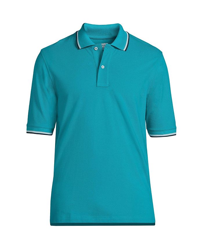 Lands' End Men's Short Sleeve ComfortFirst Mesh Polo Shirt Macy's