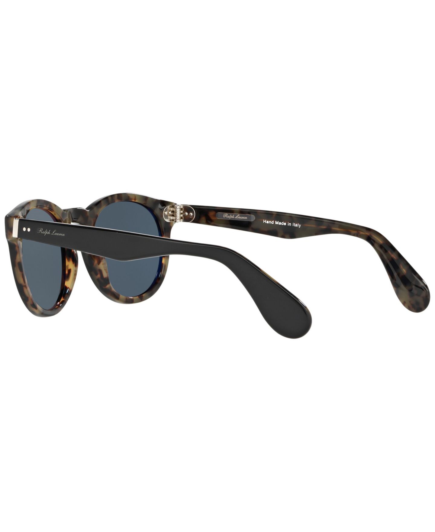 Женские солнцезащитные очки Ralph Lauren RL8146P49-X 49, цвет: Блестящий чёрный гавана — фото 7