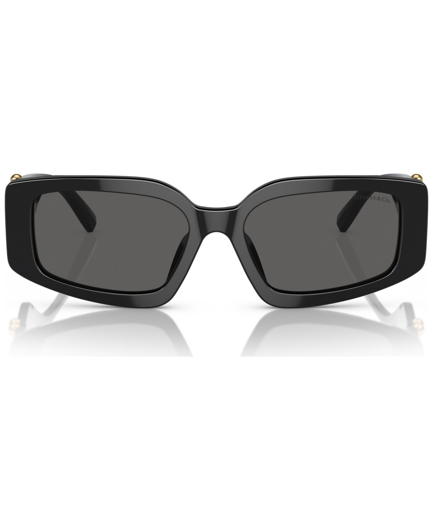 Женские солнцезащитные очки Tiffany & Co. Sunglasses, Steve Mcqueen, цвет: Чёрный — фото 2