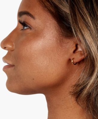 14K Gold-Plated Vermeil Livia Huggies