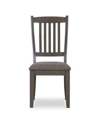 Allston Park Gray Farmhouse Dining Chair, Set of 2