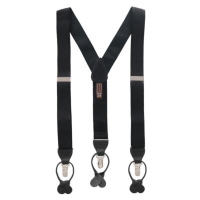 Men's Classic Solid Color 38mm Convertible Suspenders