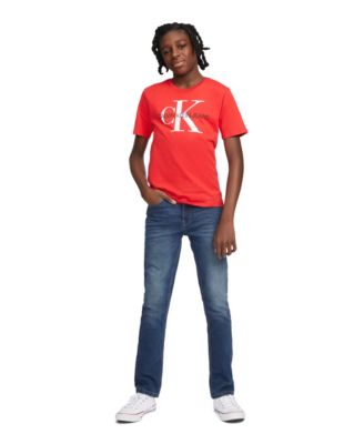 Big Boys Bold signature Logo Graphic T-Shirt