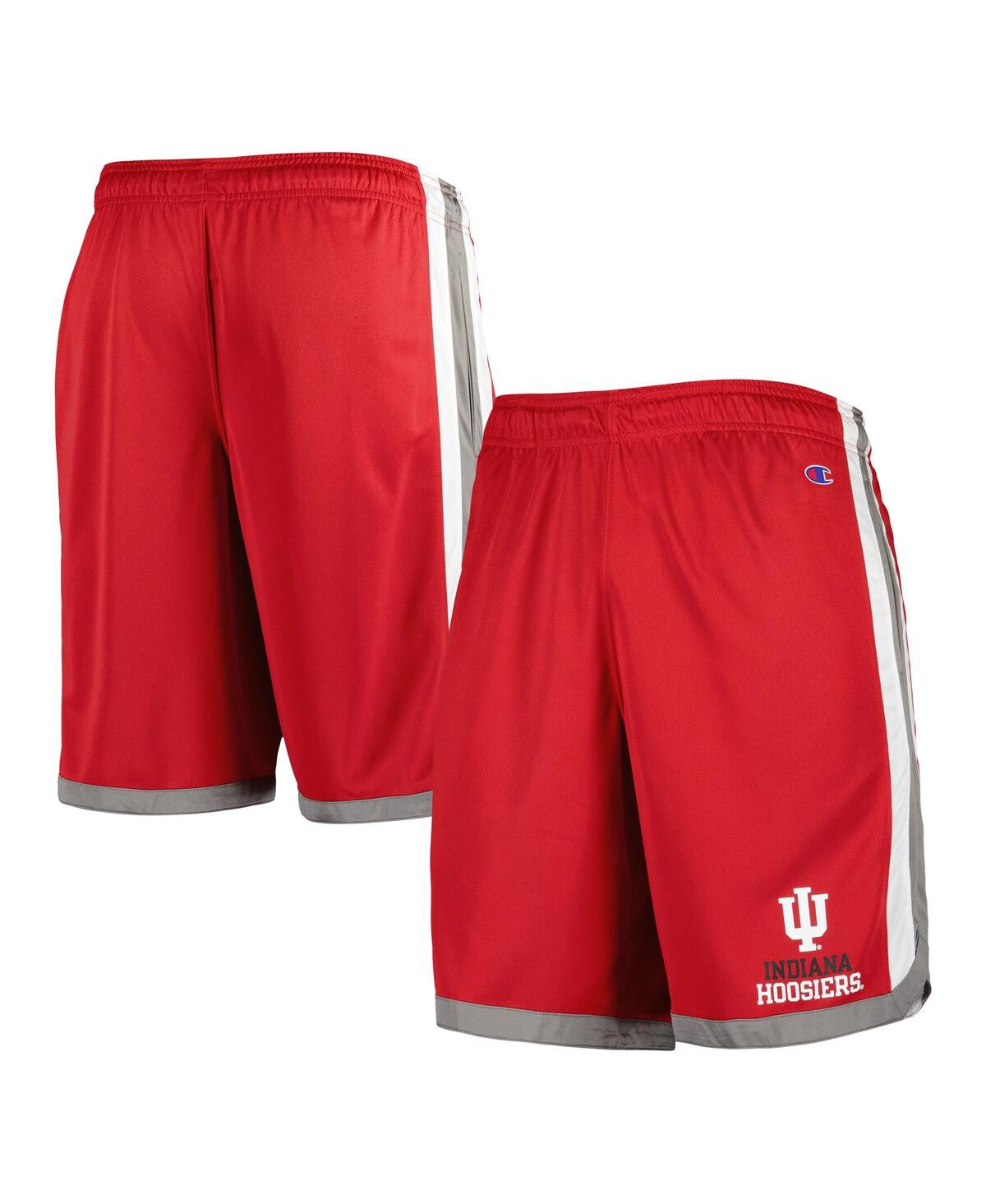 CHAMPION MEN'S CHAMPION CRIMSON INDIANA HOOSIERS BASKETBALL SHORTS
