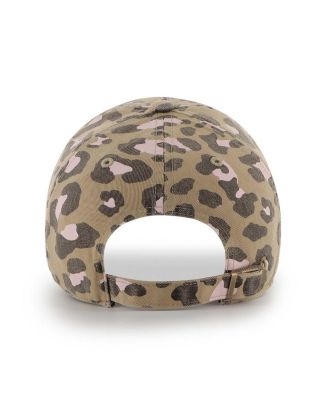 Women's Khaki Chicago Cubs Bagheera Clean Up Adjustable Hat