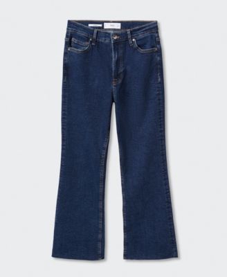Women's Crop Flared Jeans