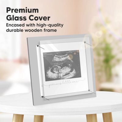 Solo Baby Sonogram Picture Frame, Modern Ultrasound Picture Frames, Pregnancy Announcements Sonogram Frame