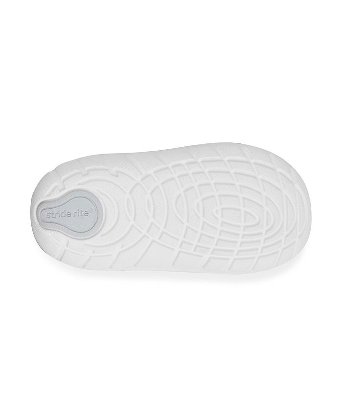Stride Rite Little Boys Soft Motion Zips Runner Leather Sneakers - Macy's