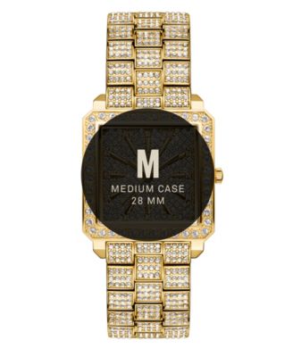 Women's Cristal 18k Gold-plated Stainless Steel Watch, 28mm