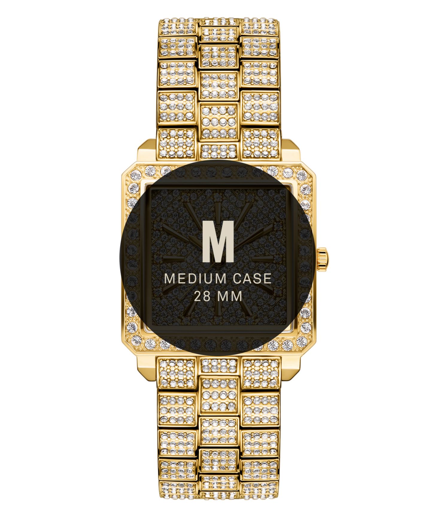 Женские часы Jbw Cristal 18k Gold-plated Stainless Steel Watch, 28mm — фото 5