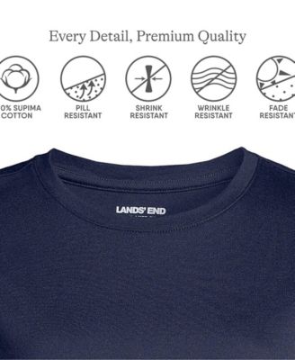 Women's Relaxed Supima Cotton Short Sleeve Crewneck T-Shirt