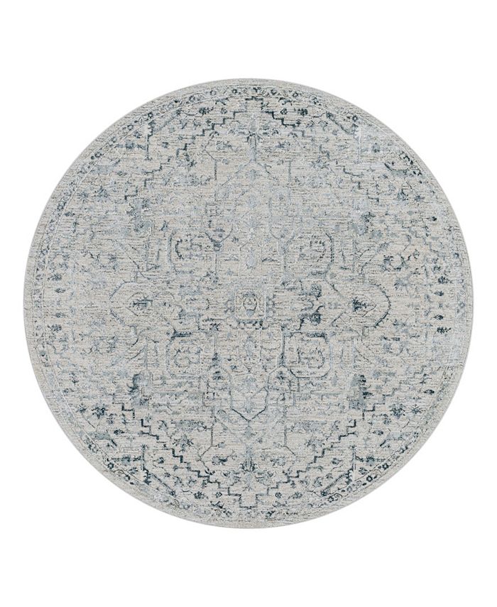 Surya Brunswick BWK2310 5'3" x 5'3" Round Area Rug Macy's
