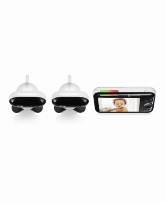 Connect 5.0" Wi-Fi Motorized Video Baby Monitor, 2 Camera Set