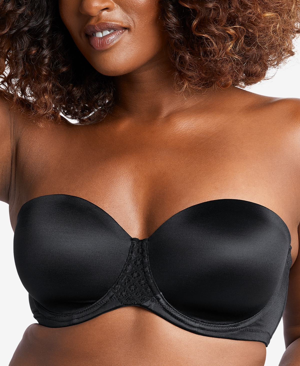 One Smooth U Stay in Place Strapless Underwire BraDF6599 - Taupe