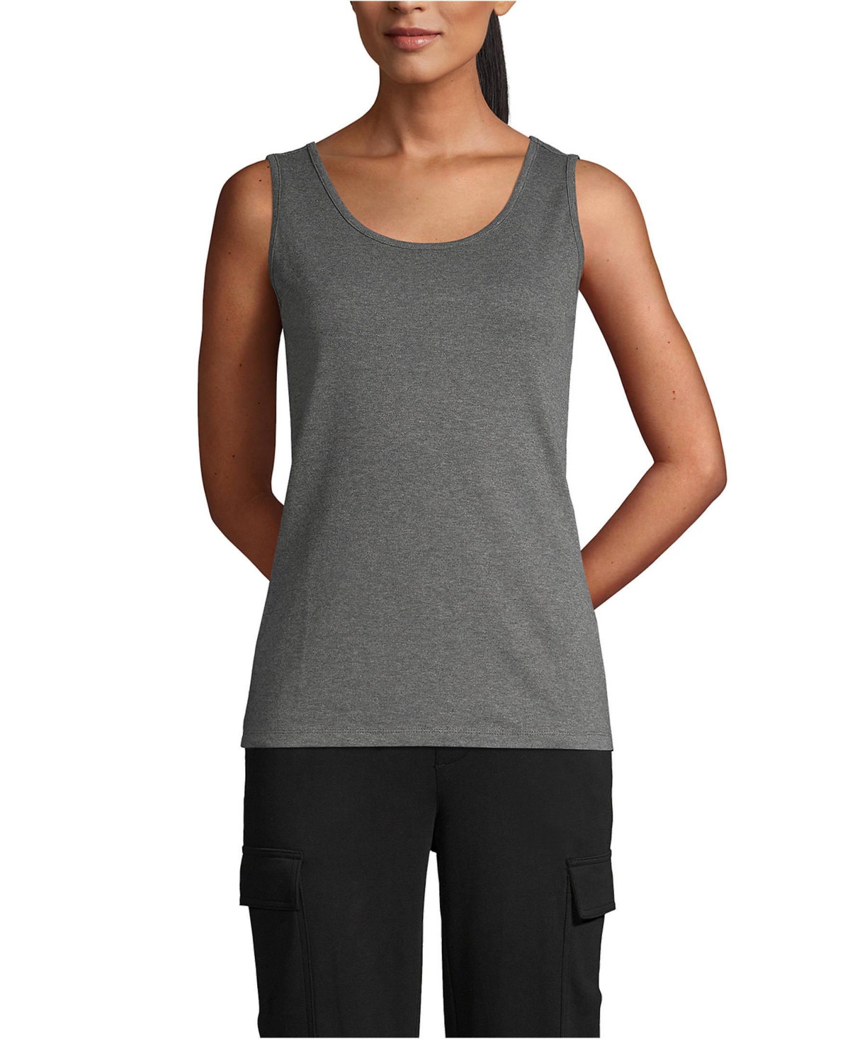Lands' End Women's Cotton Tank Top