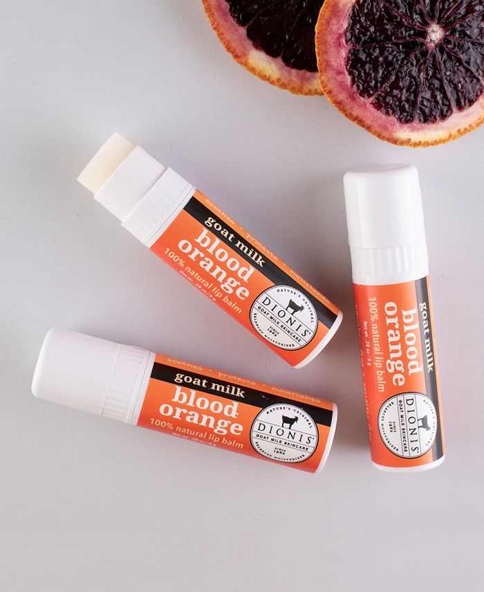 Dionis Blood Orange Lip Balm Set, 3 Piece Macy's