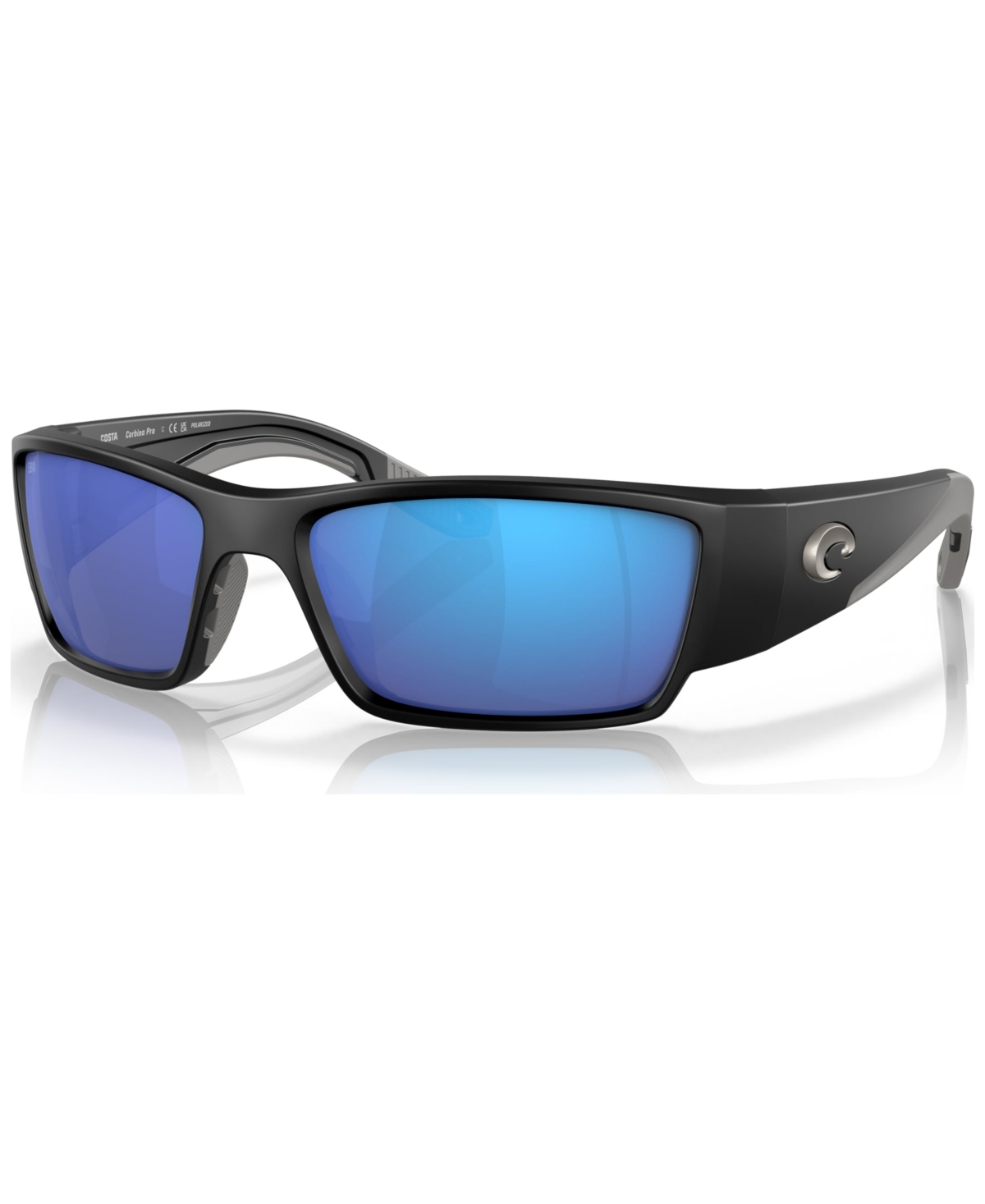 Costa Del Mar Men's Polarized Sunglasses, Corbina Pro In Matte Black