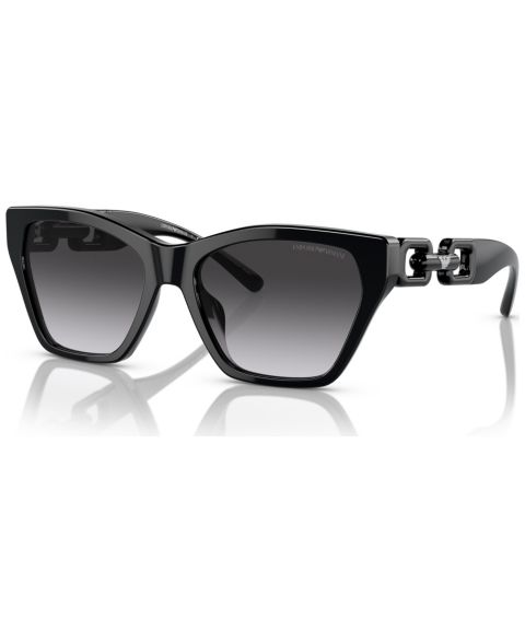 Женские солнцезащитные очки Emporio Armani Sunglasses, EA4203U, цвет: Блестящий чёрный