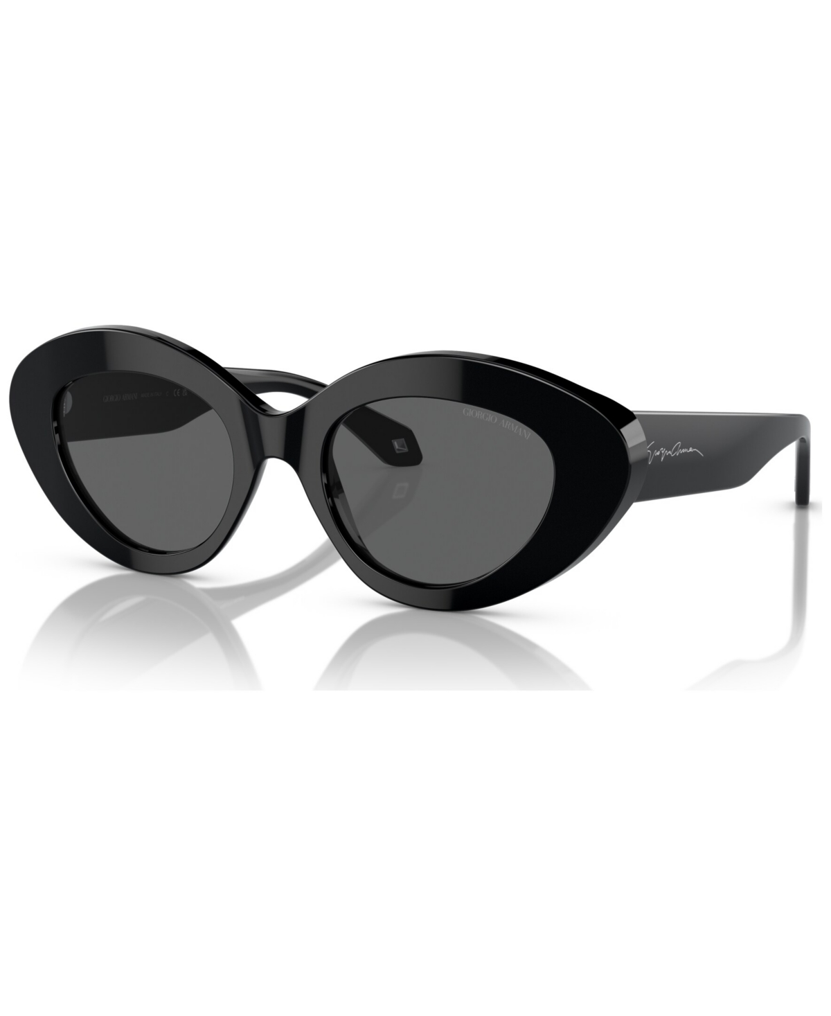 Shop Giorgio Armani Women's Sunglasses, Ar8188 In Black
