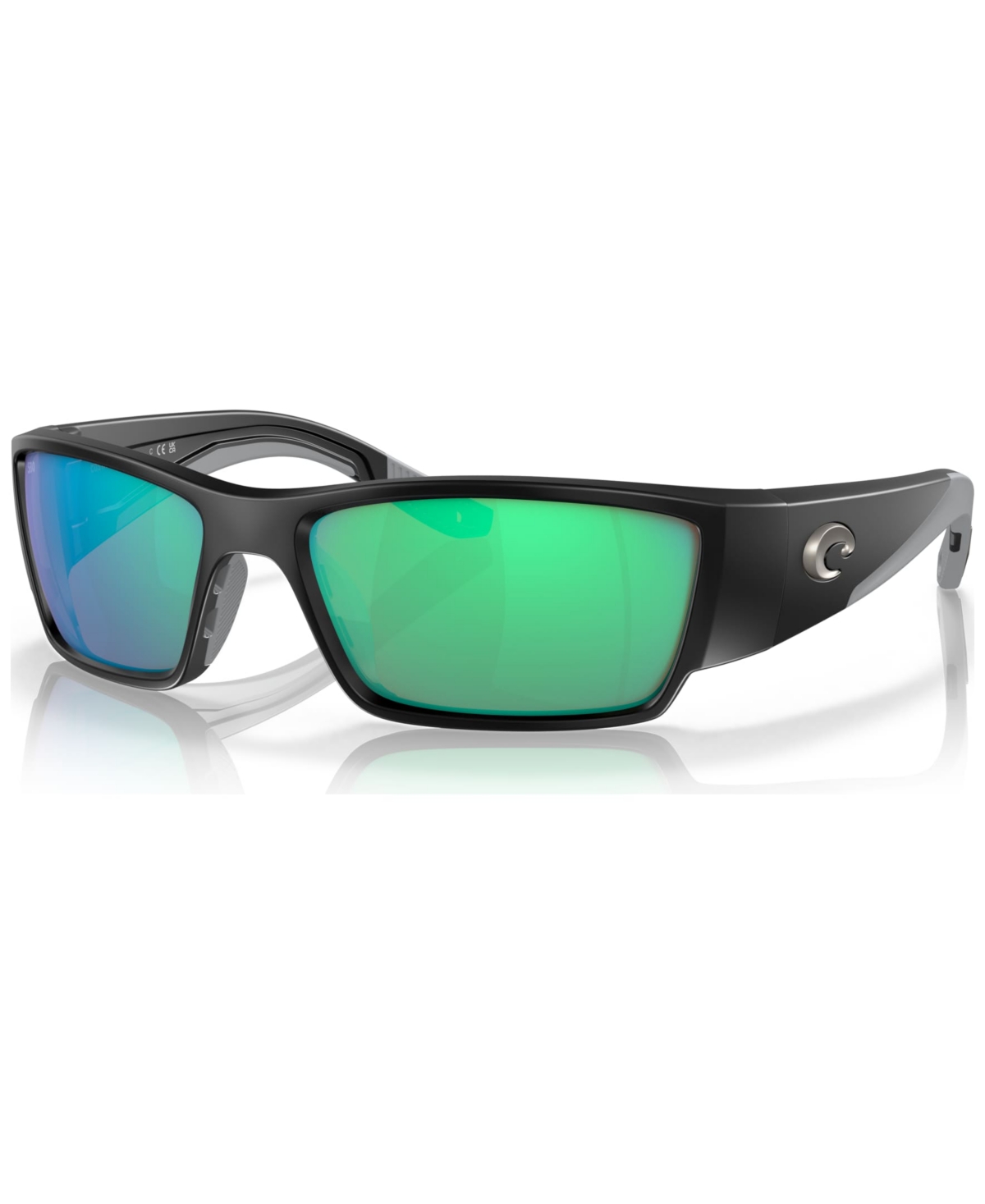 Costa Del Mar Men's Polarized Sunglasses, Corbina Pro In Matte Black-