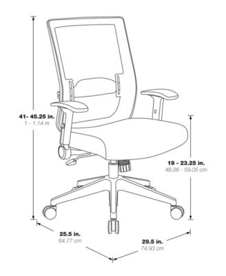 Black Matrix Back Manager's Office Chair with Bonded Leather Seat