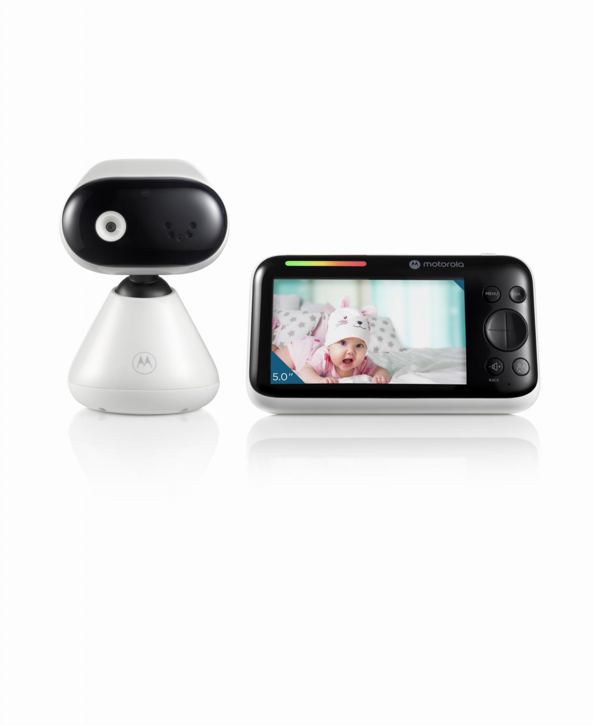 Motorola 5.0" Video Baby Monitor In White