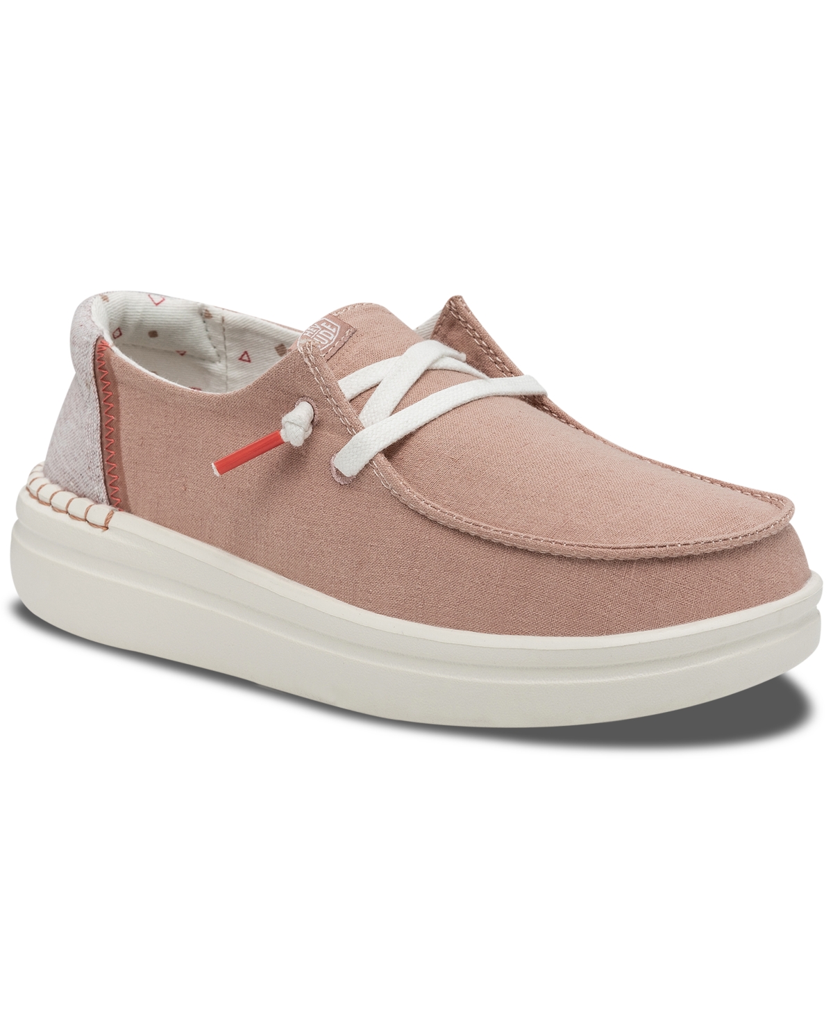 HEY DUDE WOMEN'S WENDY RISE CASUAL MOCCASIN SNEAKERS FROM FINISH LINE