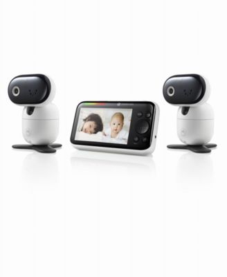5.0" HD Motorized Video Baby Monitor, 2 Camera Set