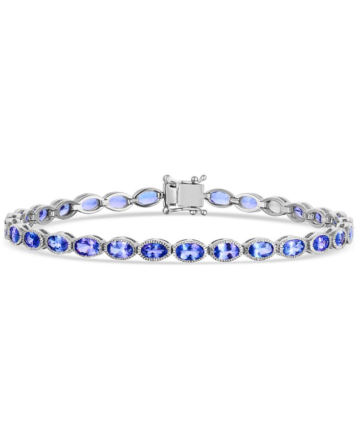 Macy's tanzanite bracelet sale