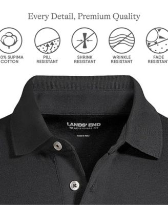 Men's Short Sleeve Cotton Supima Polo Shirt