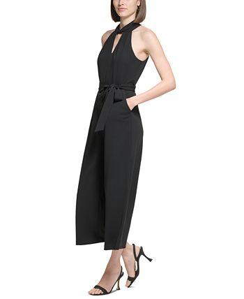 Calvin klein halter jumpsuit Clearance