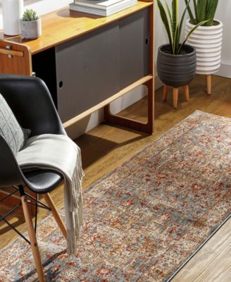 Mirabel MBE-2310 2'7" x 7'3" Runner Area Rug