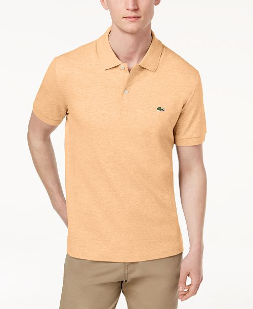 alfani Lacoste Men’s Regular Fit Soft Touch Short Sleeve Polo Men's Fashion & Accessories