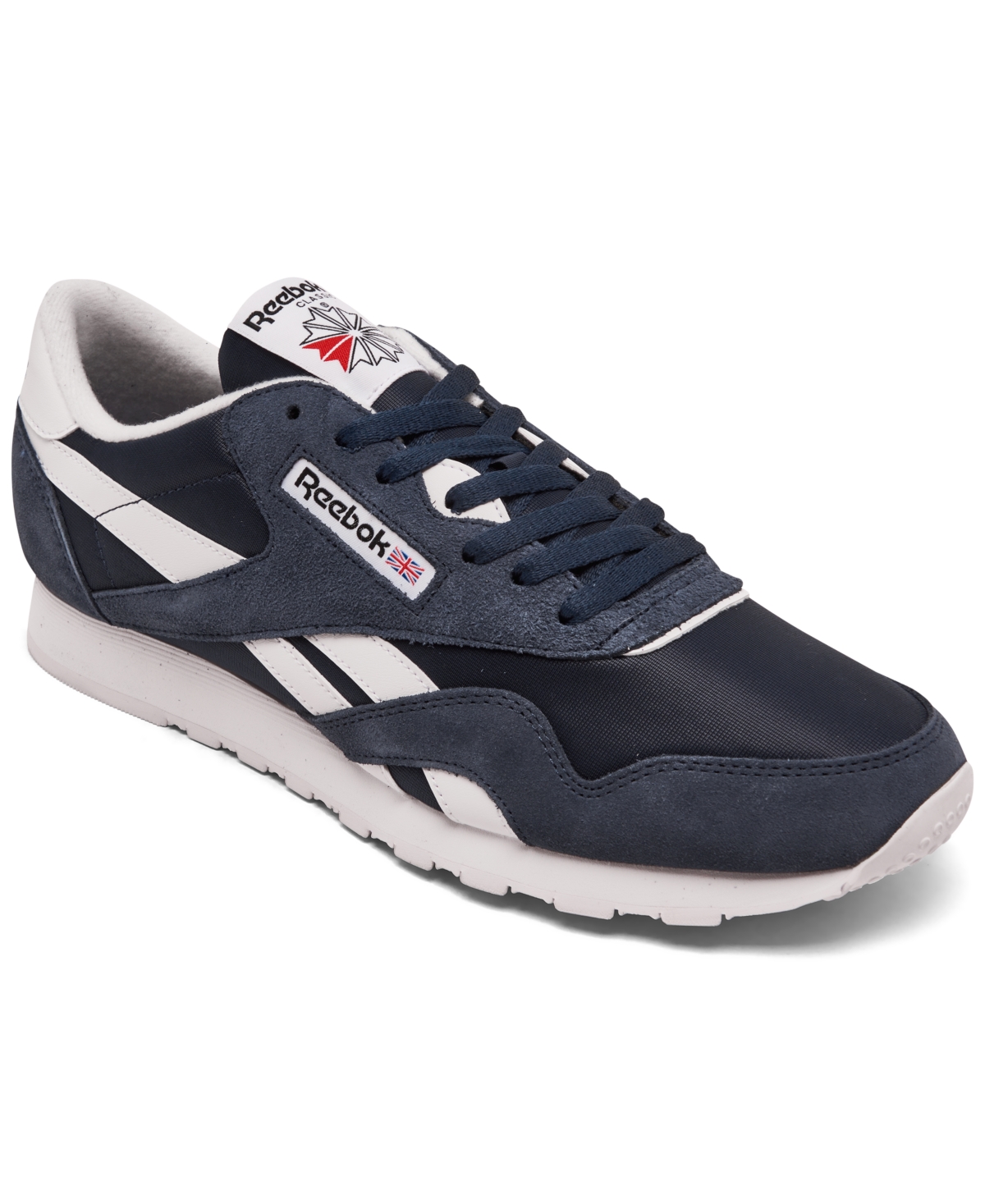 REEBOK MEN'S CLASSIC NYLON CASUAL SNEAKERS FROM FINISH LINE