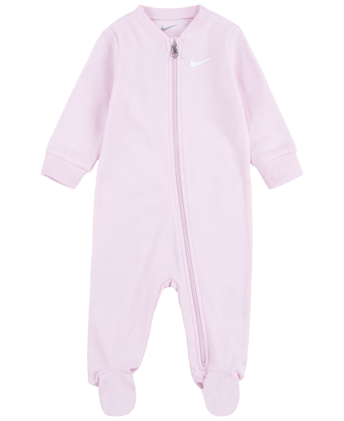 Shop Nike Baby Boys Or Baby Girls Essentials Footed Coverall In Pink Foam