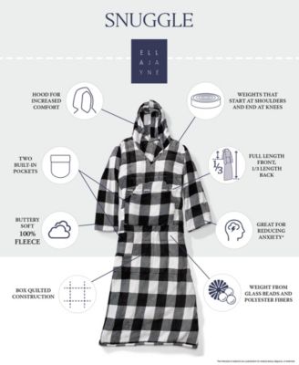 Wearable Weighted Snuggle Blanket, 50" x 75"