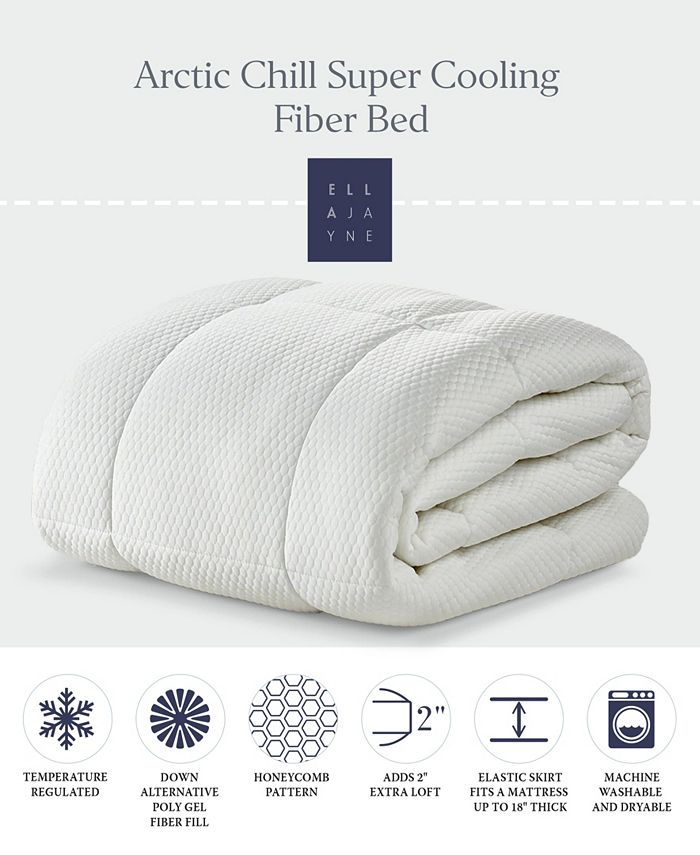 Ella Jayne Arctic Chill Super Cooling Mattress Topper, Queen Macy's