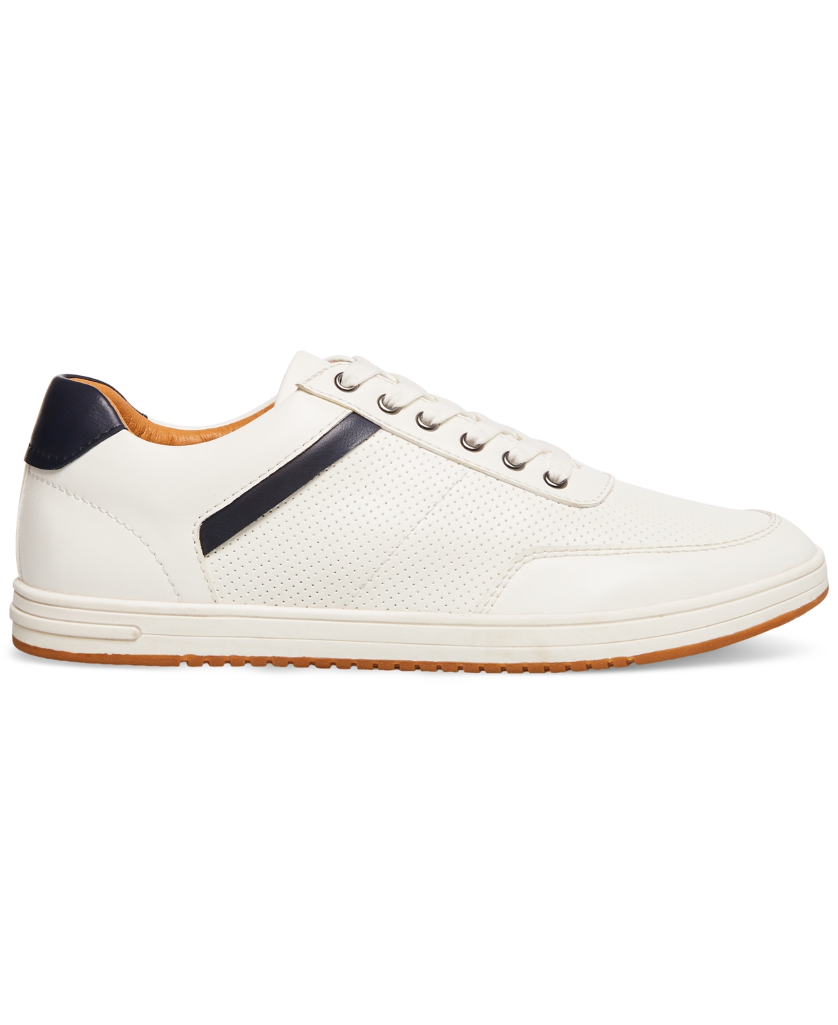 Madden Men Men's M-Bassil Perforated Faux-Leather Sneakers