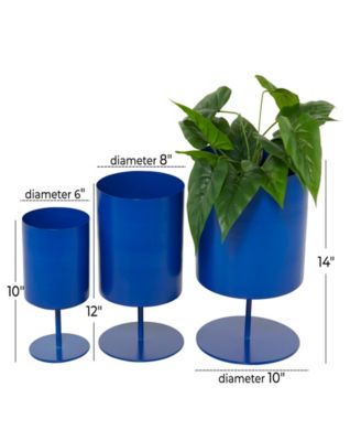 Metal Planter, Set of 3