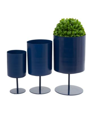 Metal Planter, Set of 3