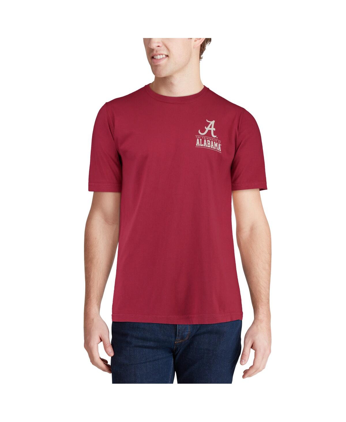 Shop Image One Men's Crimson Alabama Crimson Tide Comfort Colors Campus Icon T-shirt