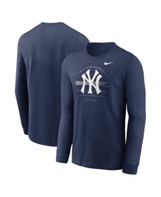 Lids New York Yankees Nike Authentic Collection Logo Performance Long  Sleeve T-Shirt - Navy