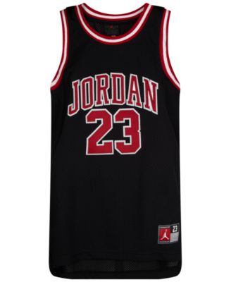 Big Boys 23 Jersey Sleeveless Tank Top