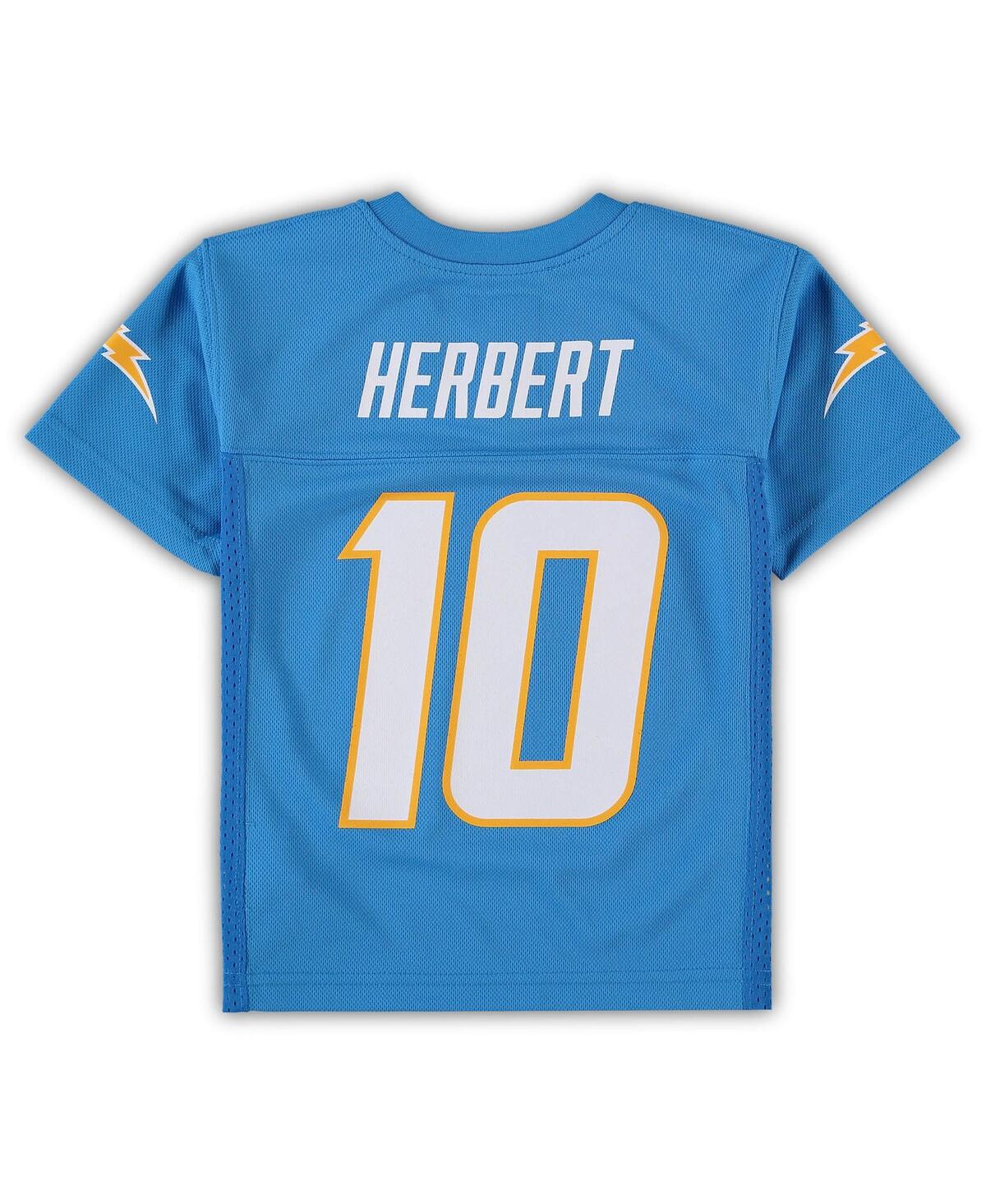 Preschool Boys and Girls Justin HerbertLos Angeles Chargers Replica Player Jersey - Powder Blue